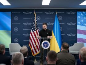 At NATO summit, Zelensky presses for US greenlight to hit Russian bases