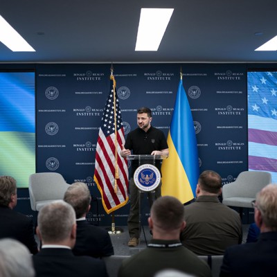 At NATO summit, Zelensky presses for US greenlight to hit Russian bases