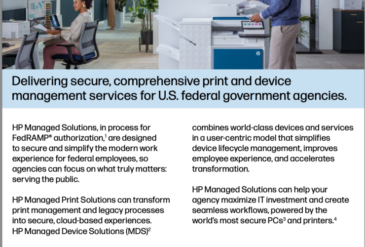 HP Managed Solutions for Government