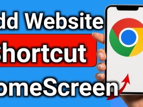 How to Add Website Shortcut To Home Screen
