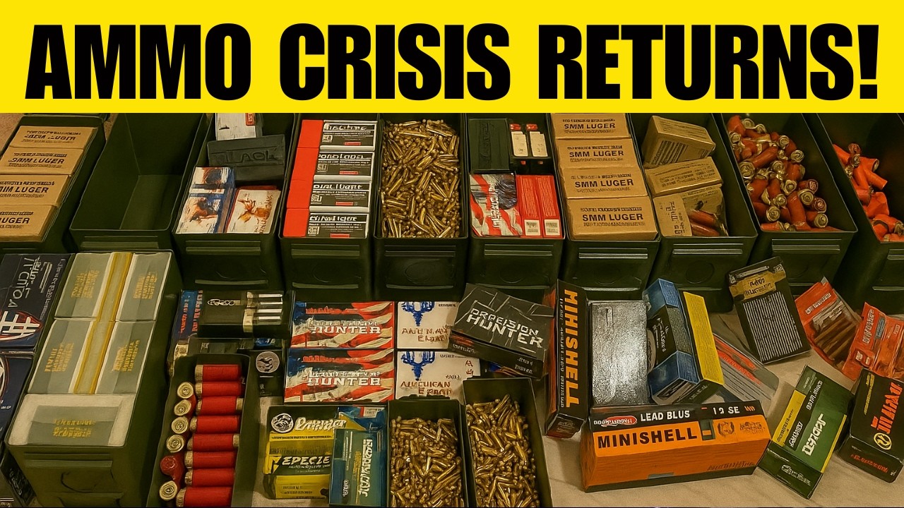 Ammo Crisis 2025? These Caliber Are Disappearing Fast – Act Before It’s Too Late