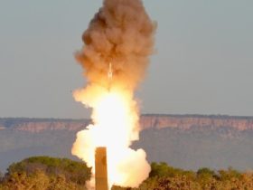 In a Pacific first, Army’s new launcher fires a missile at a maritime target