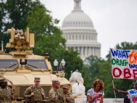 Trump orders up ‘quick reaction force’ of Guard troops for law enforcement