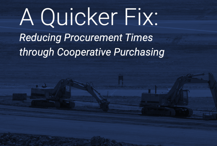 Reducing Procurement Times through Cooperative Purchasing