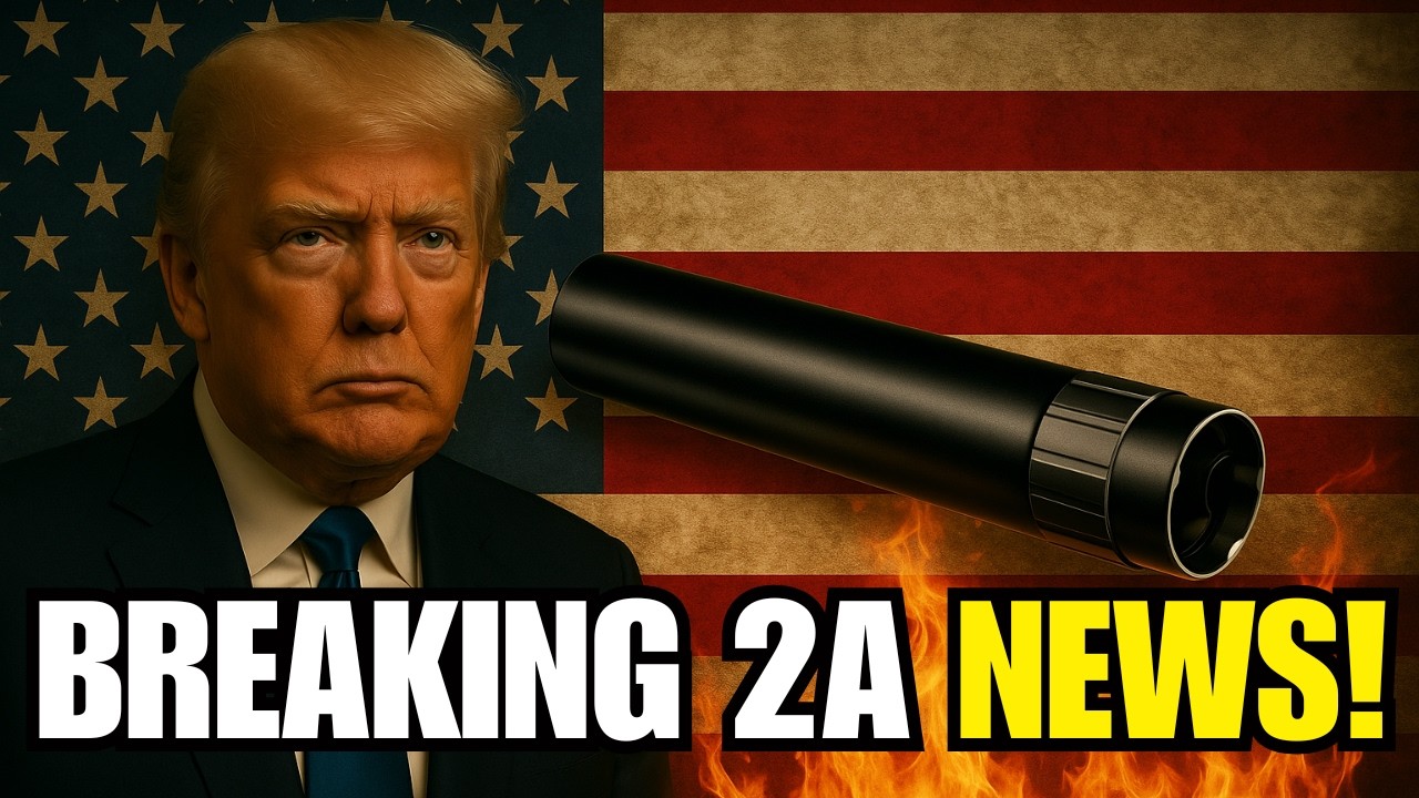 BREAKING 2A NEWS: Suppressor Rights Just Took a Massive Hit