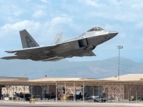 The pilot of an F-22 just controlled a drone wingman in flight