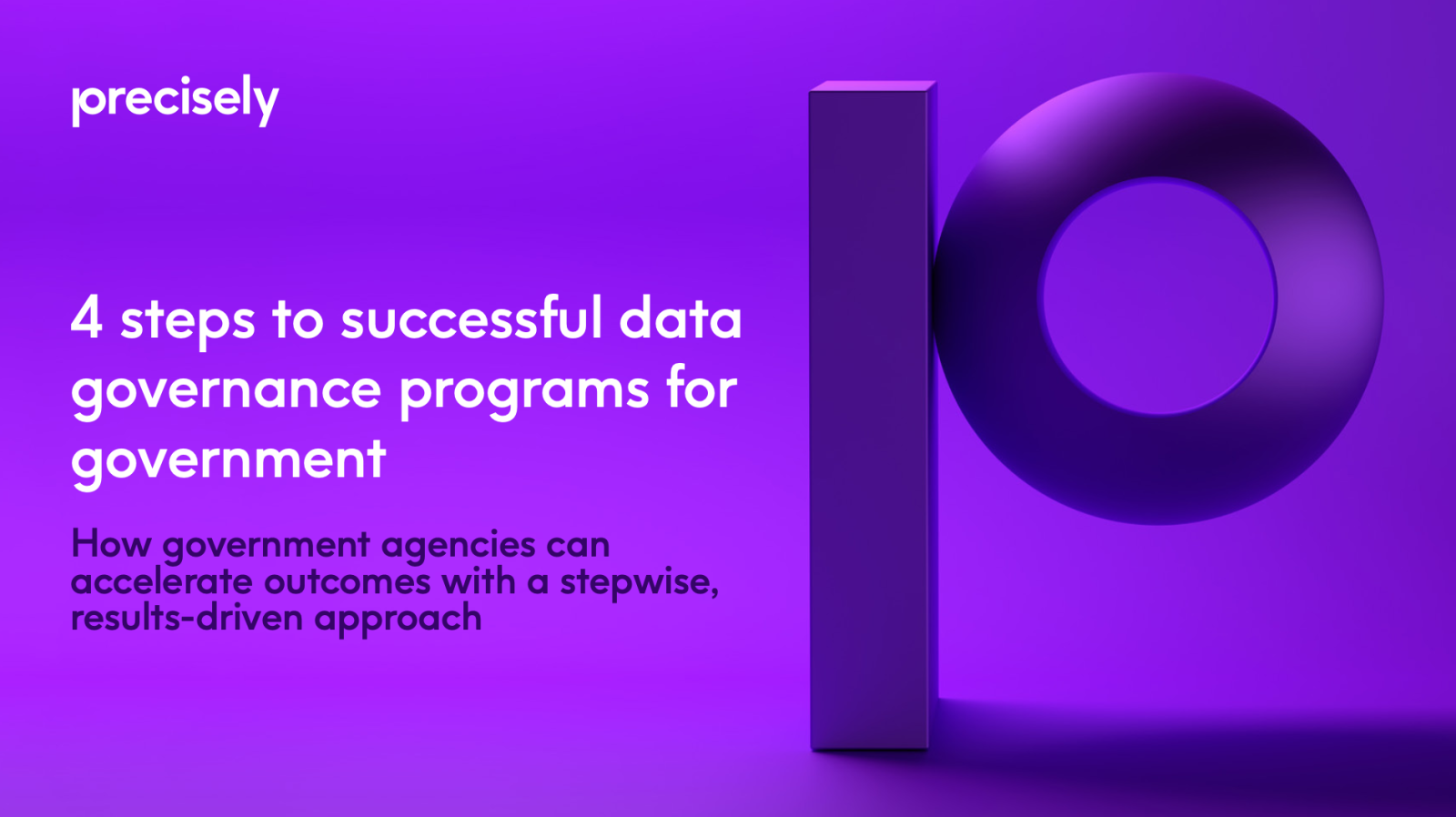 4 steps to successful data governance programs for government 4 steps to successful data governance programs for government