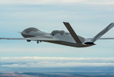 An MQ-20 drone just teamed up with an F-22 for mock combat missions