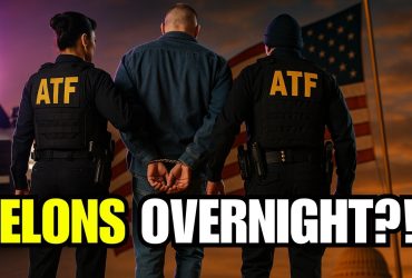 Millions of Gun Owners Just Became Felons– OVERNIGHT