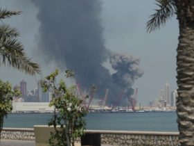 Iranian drones damage US Navy base in Bahrain; Americans evacuate