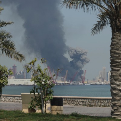 Iranian drones damage US Navy base in Bahrain; Americans evacuate Iranian drones damage US Navy base in Bahrain; Americans evacuate