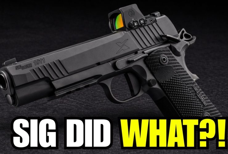 Sig Sauer 1911 XFull – This New Full-Size 1911 Is Awesome!