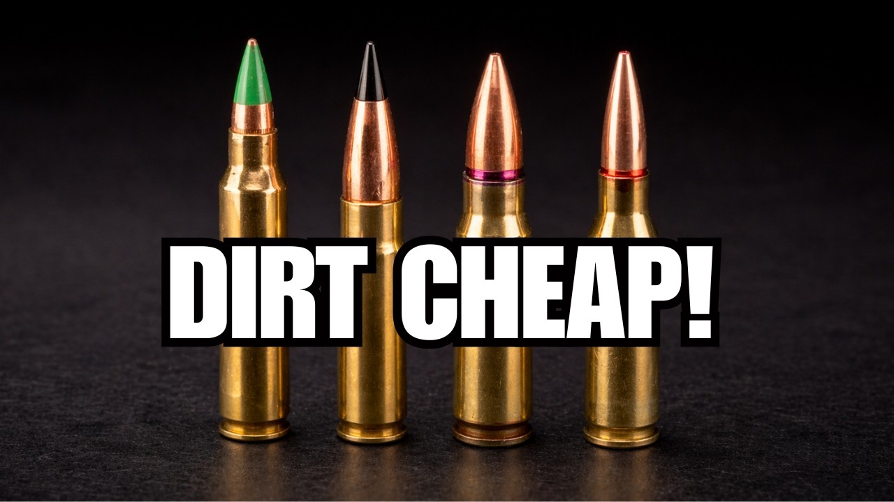 Ammo Prices CRASHED! These 10 Calibers Now DIRT CHEAP (Stock Up FAST!)
