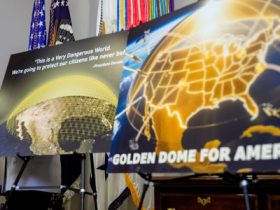 Space Force picks firms to develop Golden Dome’s space-based interceptors