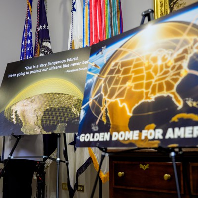 Space Force picks firms to develop Golden Dome’s space-based interceptors
