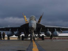 Navy F/A-18Gs over Iran, Venezuela show rise in aerial electronic attack