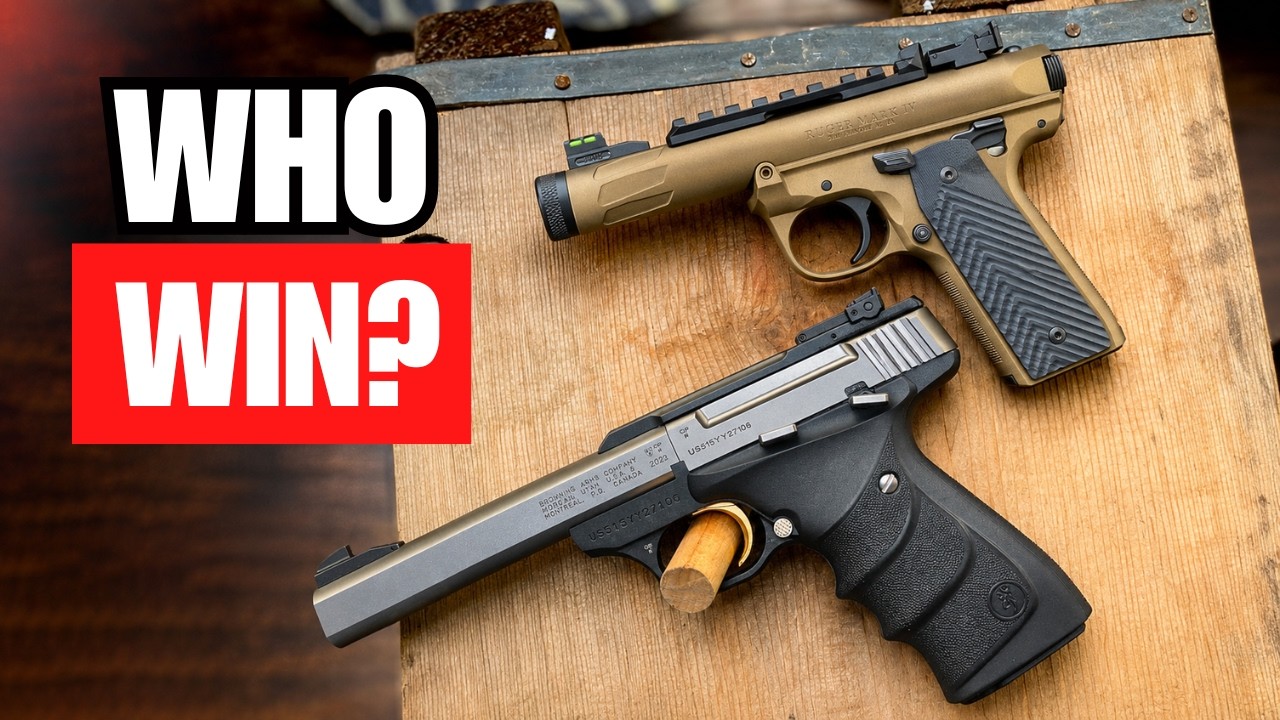 Ruger Mark IV vs Browning Buck Mark: Which .22 Range Gun Should You Get?