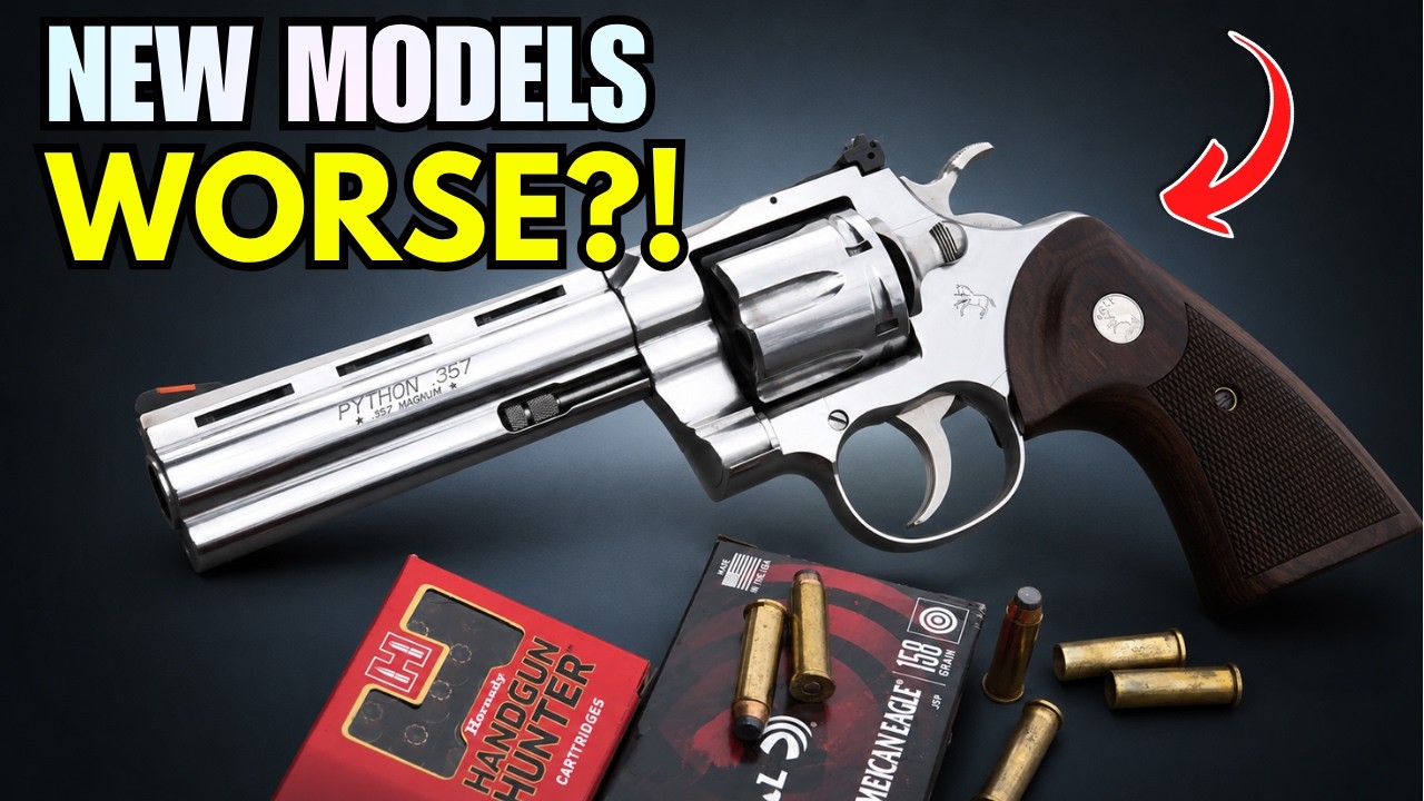 Why So Many New Revolvers Feel Worse Than 30-Year-Old Guns