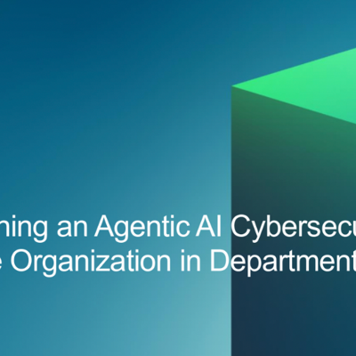 Establishing an Agentic AI Cybersecurity & Defense Organization in Department Of War