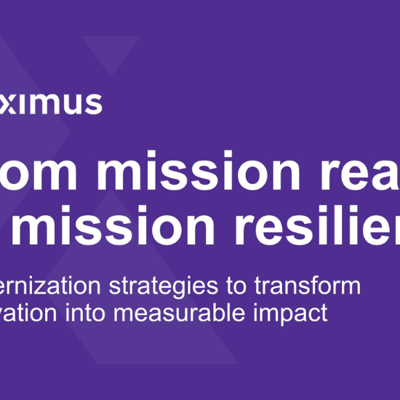 Maximus Podcast Episode 1: Data Readiness for Mission Resilience