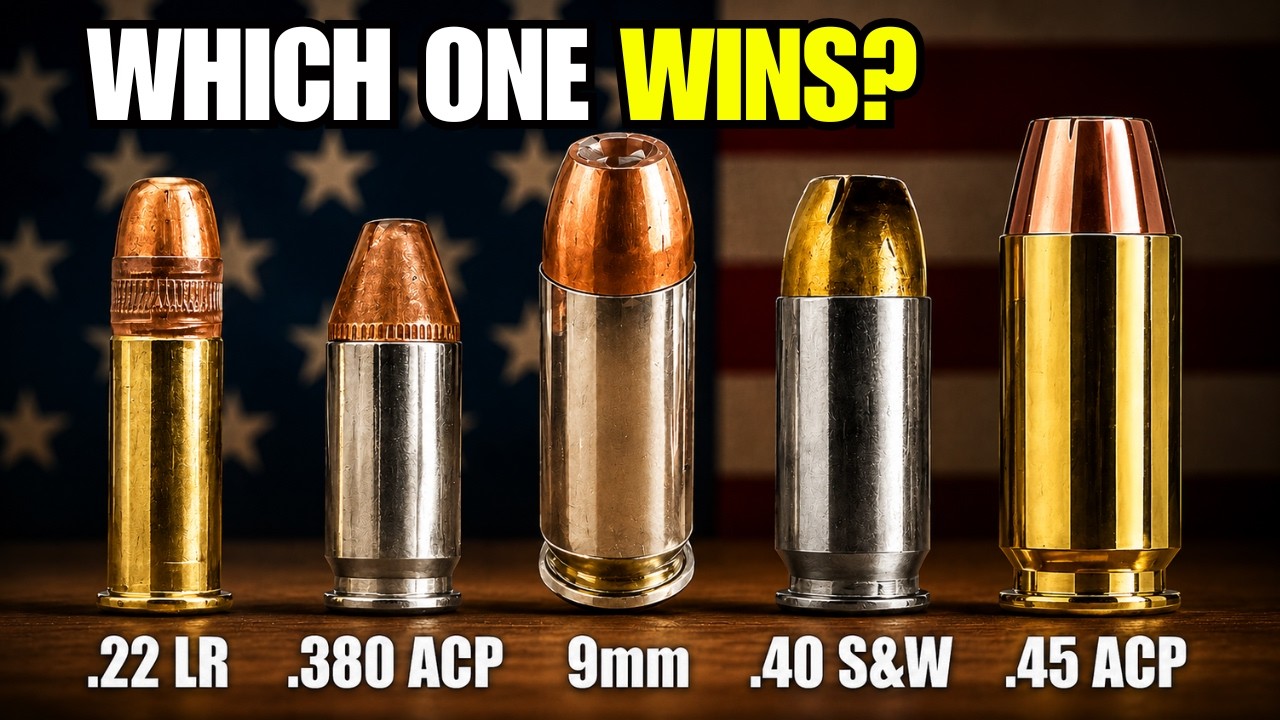 9mm vs .380, .40, .45, and 10mm: The Carry Caliber Fight!